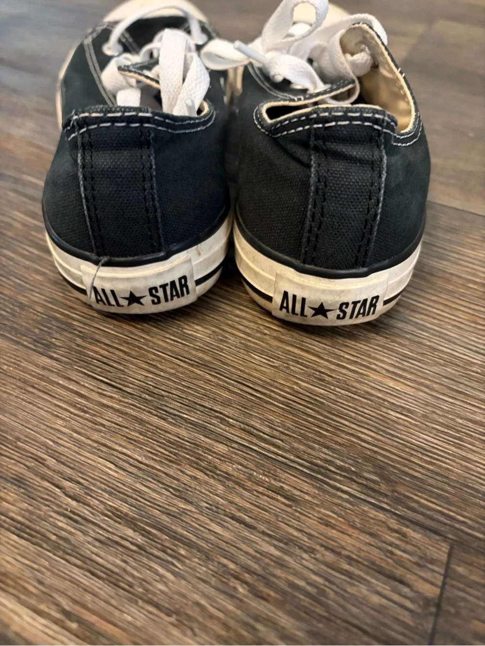 Converse All Star Classic Black Everyday Sneakers Youth US Size 2 Unisex Kids
